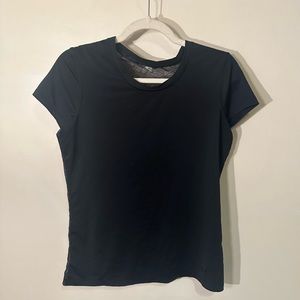 Black Under Armour workout top